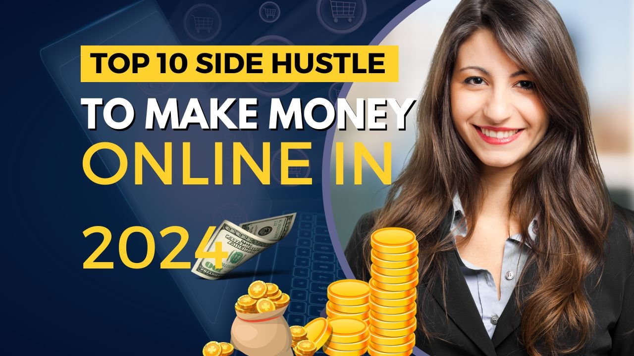 Top 10 Side Hustles to Make Money Online in 2024